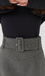 モデル：156cm（着用サイズ：FREE　着用カラー：GRY）