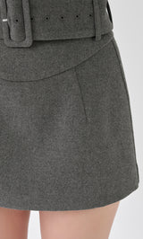 モデル：156cm（着用サイズ：FREE　着用カラー：GRY）