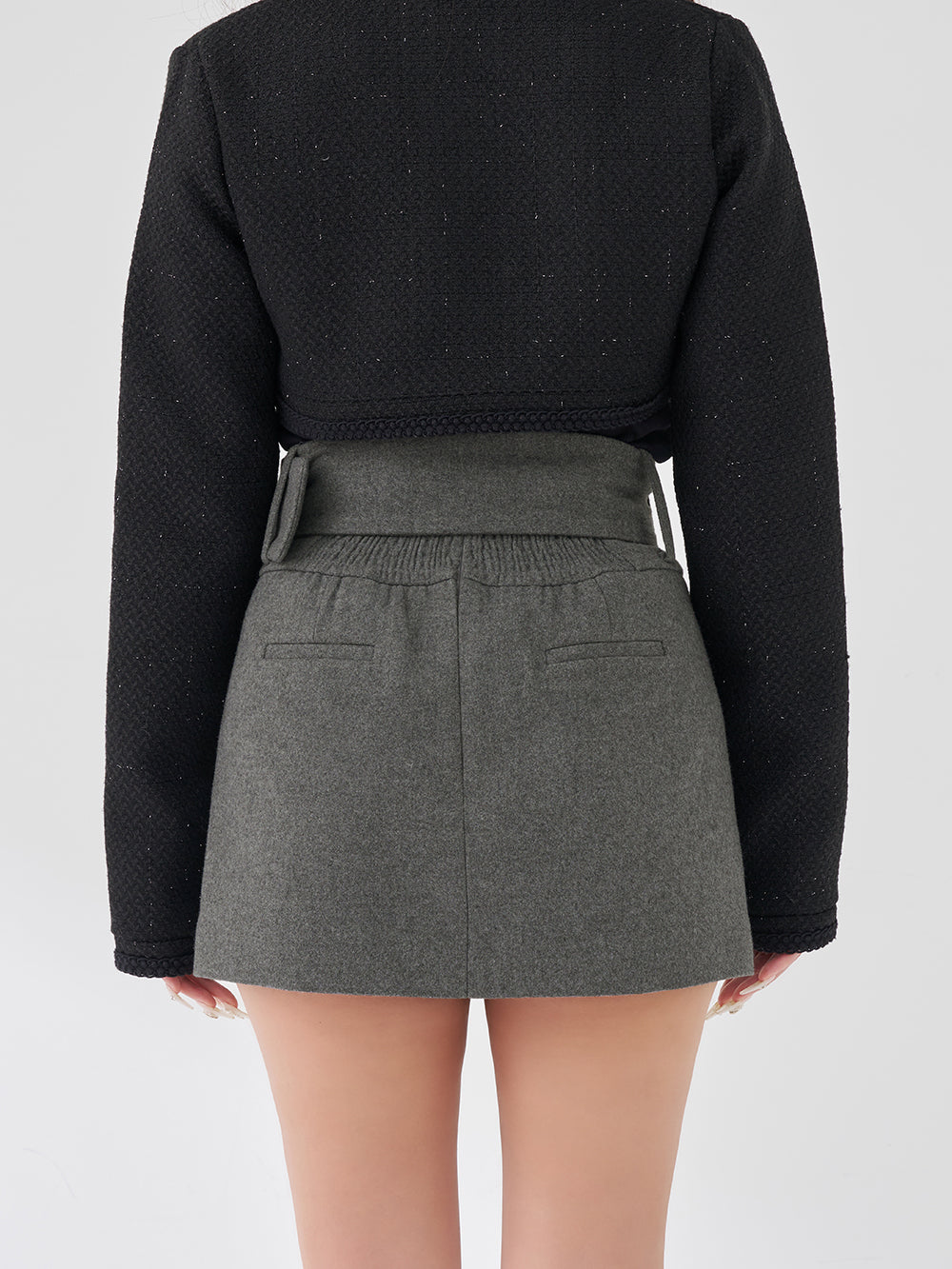 モデル：156cm（着用サイズ：FREE　着用カラー：GRY）