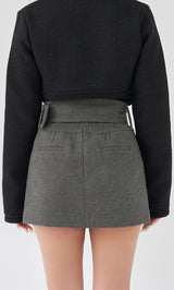 モデル：156cm（着用サイズ：FREE　着用カラー：GRY）