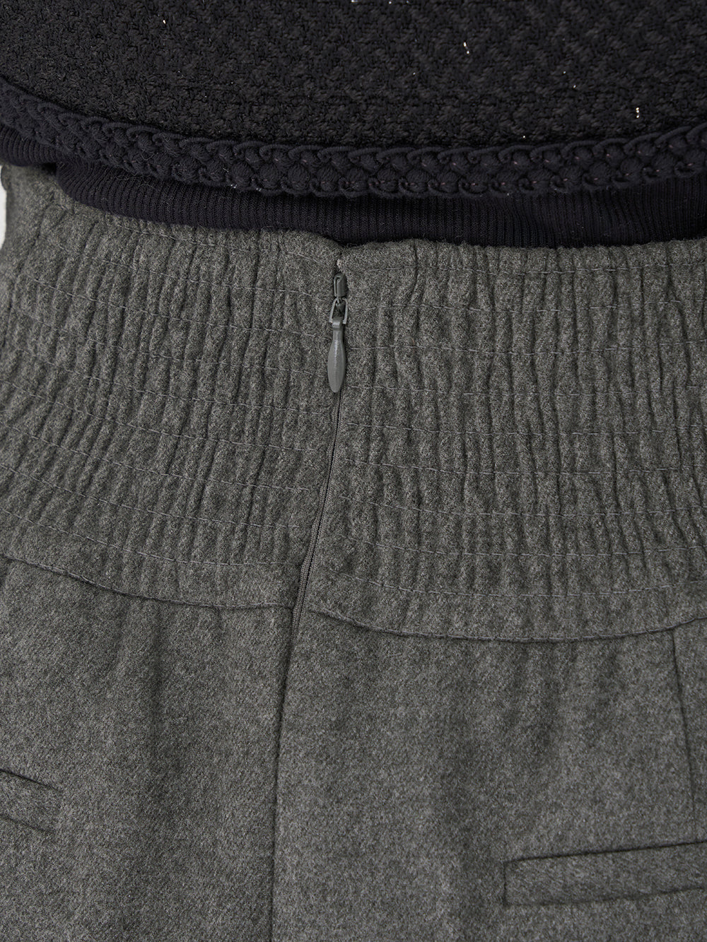 モデル：156cm（着用サイズ：FREE　着用カラー：GRY）