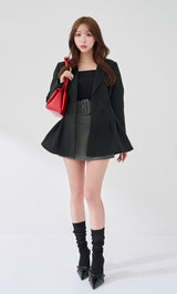 モデル：156cm（着用サイズ：FREE　着用カラー：GRY）