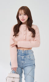 モデル：156cm（着用サイズ：FREE　着用カラー：PNK）