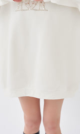 モデル：156cm（着用サイズ：FREE　着用カラー：WHT）