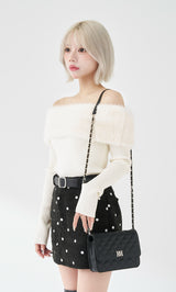 サイズ：FREE　カラー：BLK