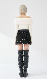 モデル：155cm（着用サイズ：FREE　着用カラー：WHT）