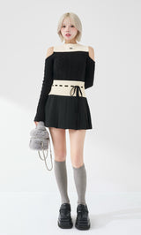 モデル：155m（着用サイズ：FREE　着用カラー：BLK）