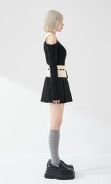 モデル：155m（着用サイズ：FREE　着用カラー：BLK）