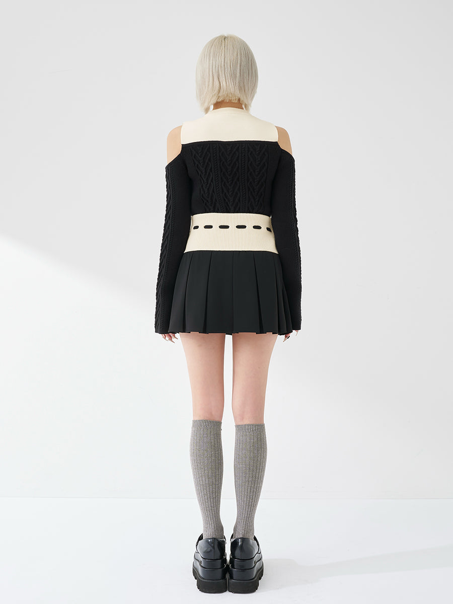 モデル：155m（着用サイズ：FREE　着用カラー：BLK）