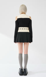 モデル：155m（着用サイズ：FREE　着用カラー：BLK）