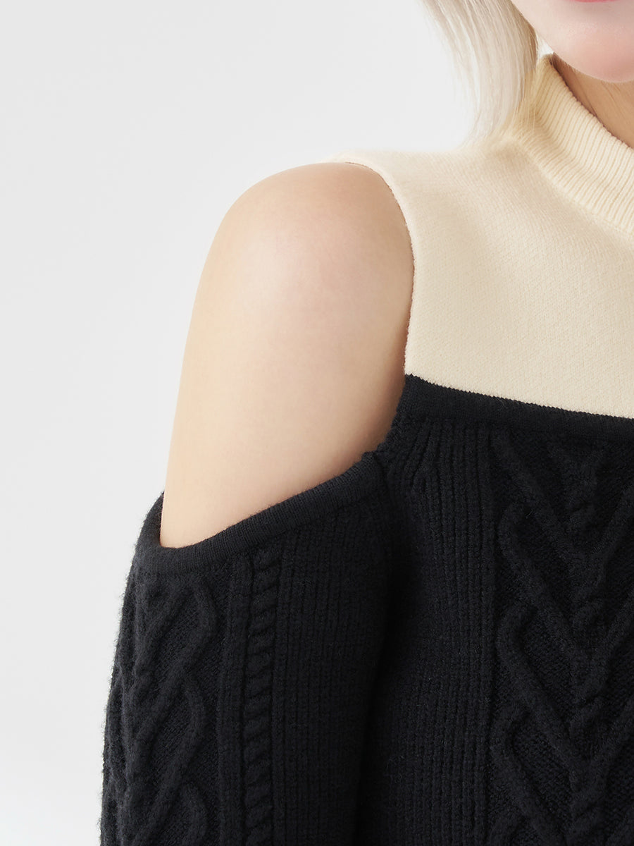 モデル：155m（着用サイズ：FREE　着用カラー：BLK）