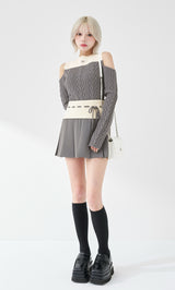 モデル：155m（着用サイズ：FREE　着用カラー：GRY）