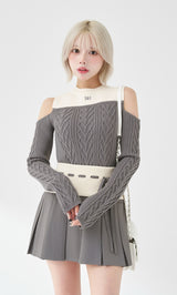 モデル：155m（着用サイズ：FREE　着用カラー：GRY）