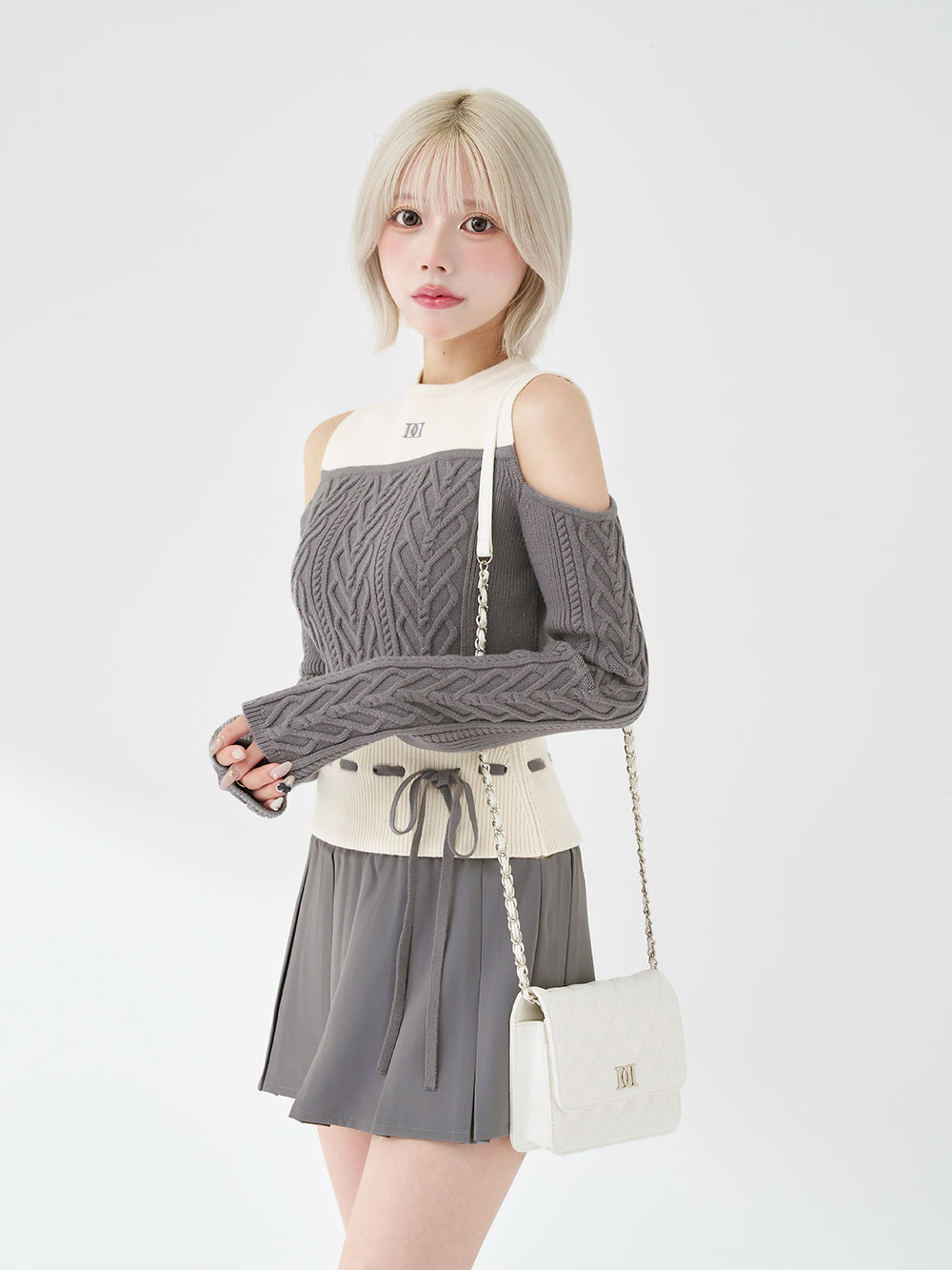 サイズ：FREE　カラー：WHT