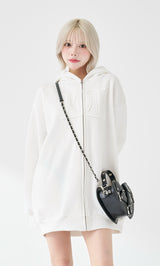 モデル：155cm（着用サイズ：FREE　着用カラー：WHT）