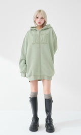 モデル：155cm（着用サイズ：FREE　着用カラー：MNT）