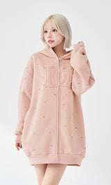 モデル：155cm（着用サイズ：FREE　着用カラー：PNK）