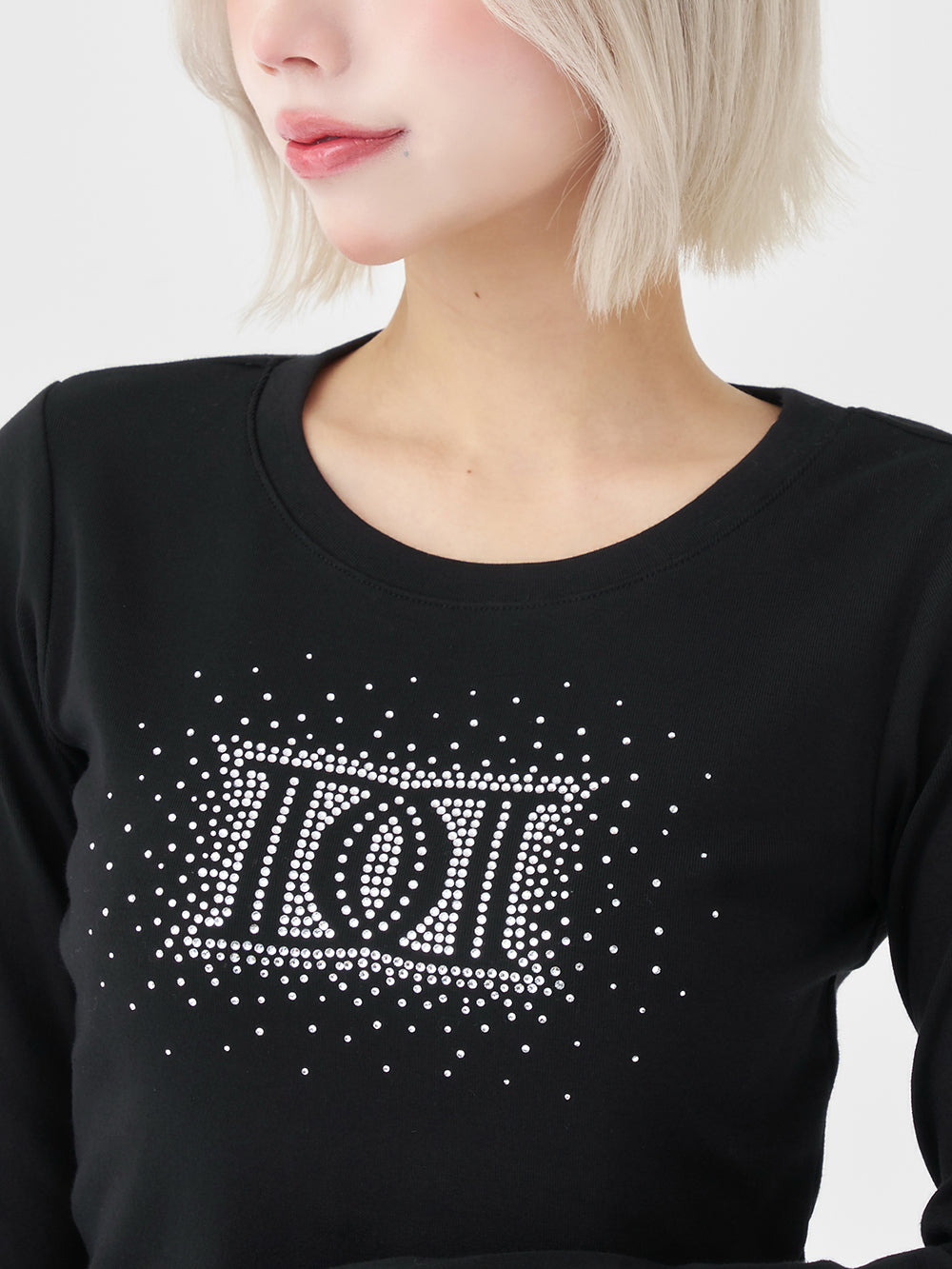 シャイニーDDロゴコンパクトロングTシャツ