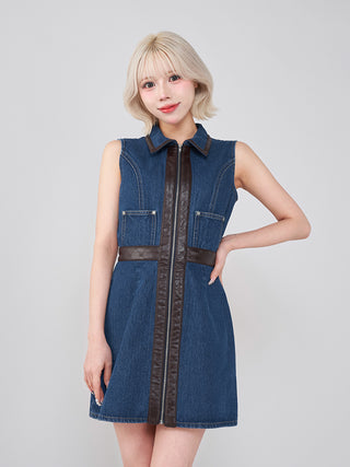 モデル：155cm（着用サイズ：FREE　着用カラー：BLU）