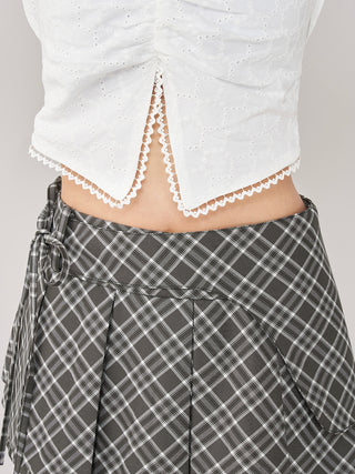 モデル：155cm（着用サイズ：S　着用カラー：GRY）