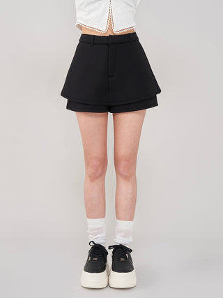 モデル：155cm（着用サイズ：S　着用カラー：BLK）