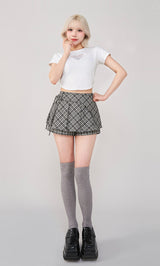 モデル：155cm（着用サイズ：S　着用カラー：GRY）