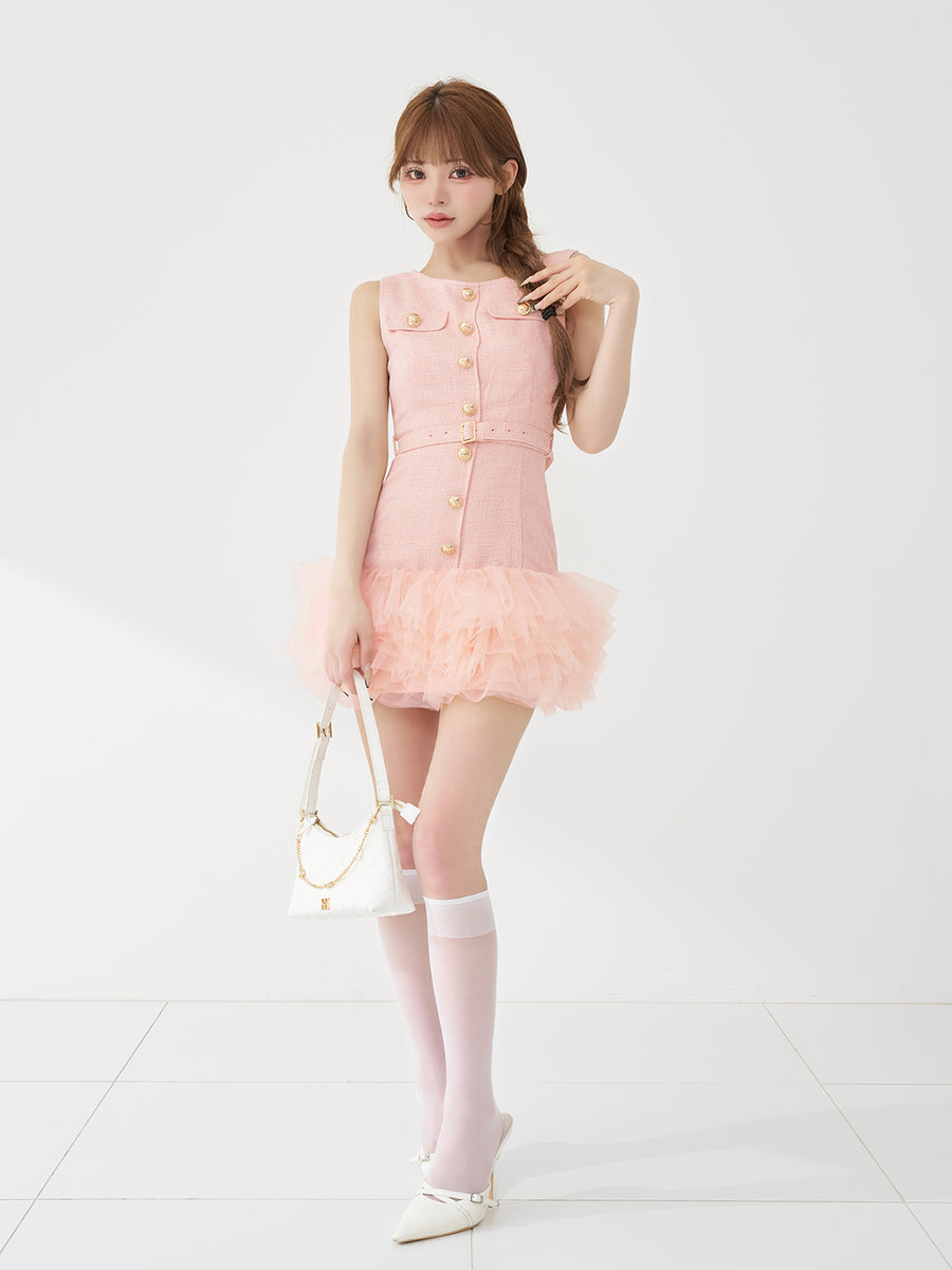 モデル：158cm（着用サイズ：FREE　着用カラー：PNK）