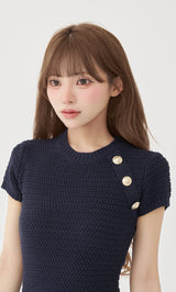 モデル：158cm（着用サイズ：FREE　着用カラー：NVY）