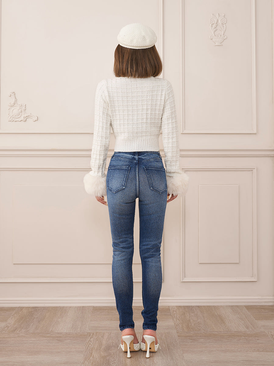 モデル：158cm（着用サイズ：FREE　着用カラー：WHT）