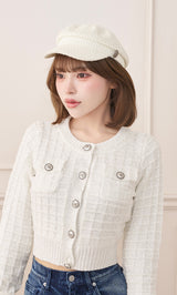 モデル：158cm（着用サイズ：FREE　着用カラー：WHT）