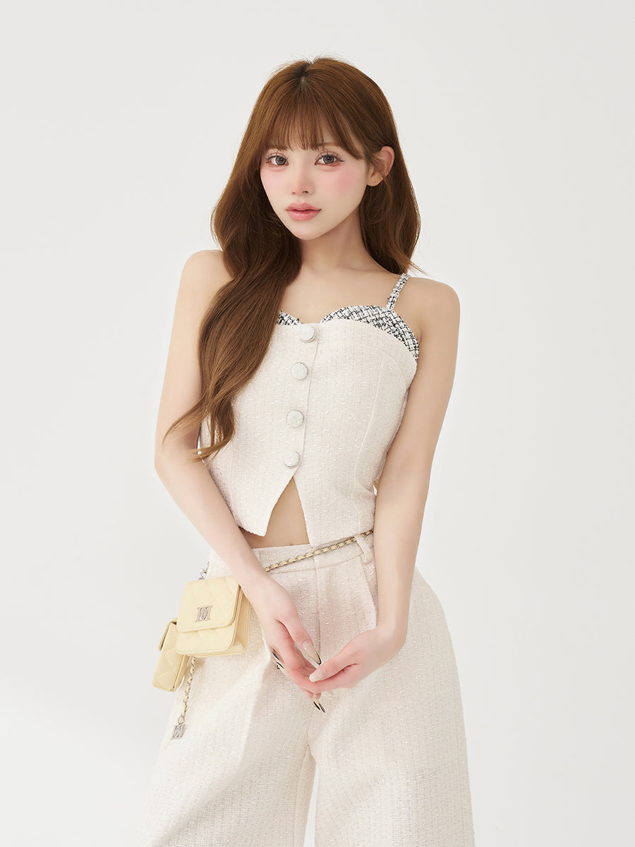 モデル：158cm（着用サイズ：S　着用カラー：WHT）