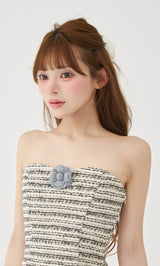 モデル：158cm（着用サイズ：FREE　着用カラー：IVO）