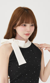 モデル：158cm（着用サイズ：FREE　着用カラー：BLK）