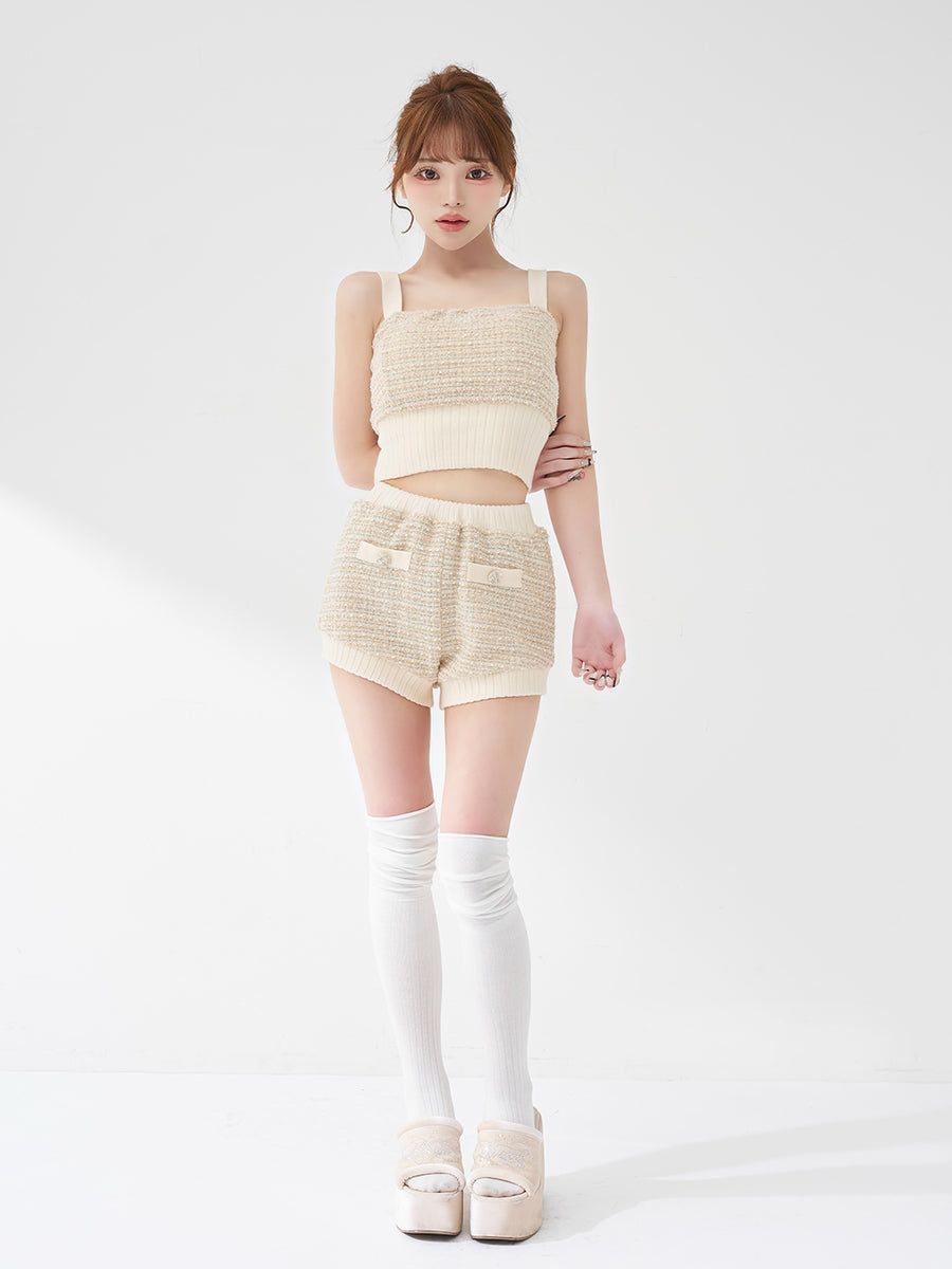 モデル：158cm（着用サイズ：FREE　着用カラー：IVO）