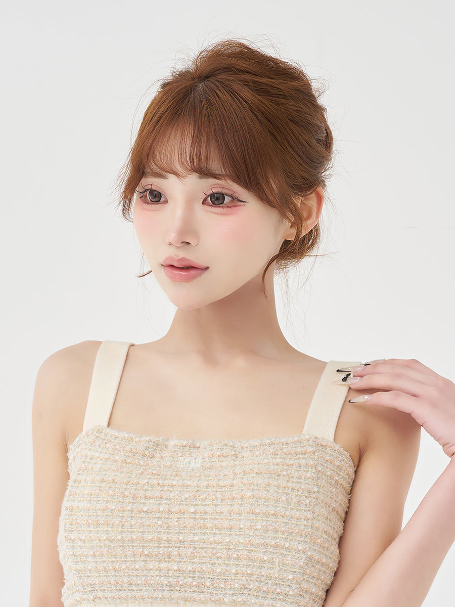モデル：158cm（着用サイズ：FREE　着用カラー：IVO）