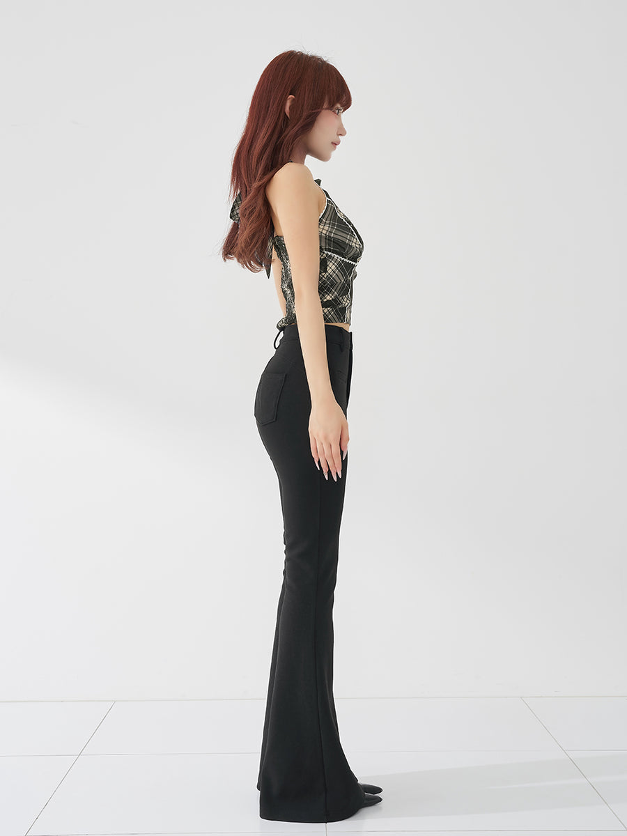モデル：158cm（着用サイズ：S　着用カラー：BLK）