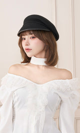 モデル：158cm（着用サイズ：FREE　着用カラー：WHT）