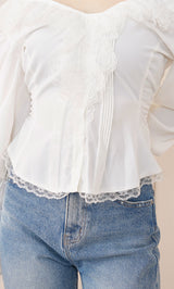 モデル：158cm（着用サイズ：FREE　着用カラー：WHT）