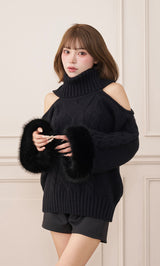 モデル：158cm（着用サイズ：FREE　着用カラー：BLK）