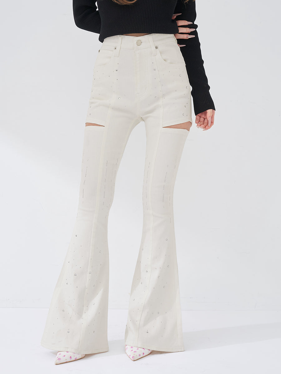 モデル：158cm（着用サイズ：M　着用カラー：WHT）