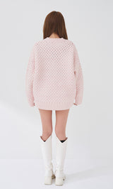 モデル：158cm（着用サイズ：FREE　着用カラー：PNK）