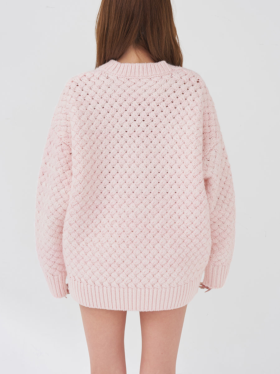 モデル：158cm（着用サイズ：FREE　着用カラー：PNK）