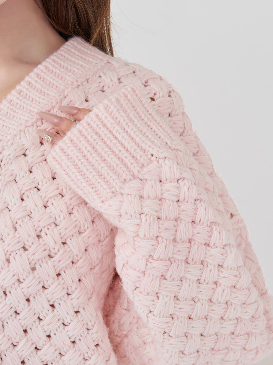 モデル：158cm（着用サイズ：FREE　着用カラー：PNK）