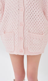 モデル：158cm（着用サイズ：FREE　着用カラー：PNK）