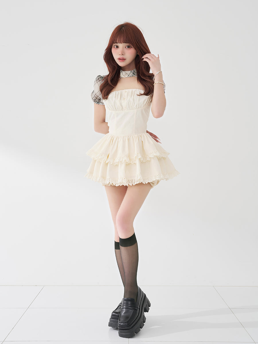 モデル：158cm（着用サイズ：FREE　着用カラー：IVO）