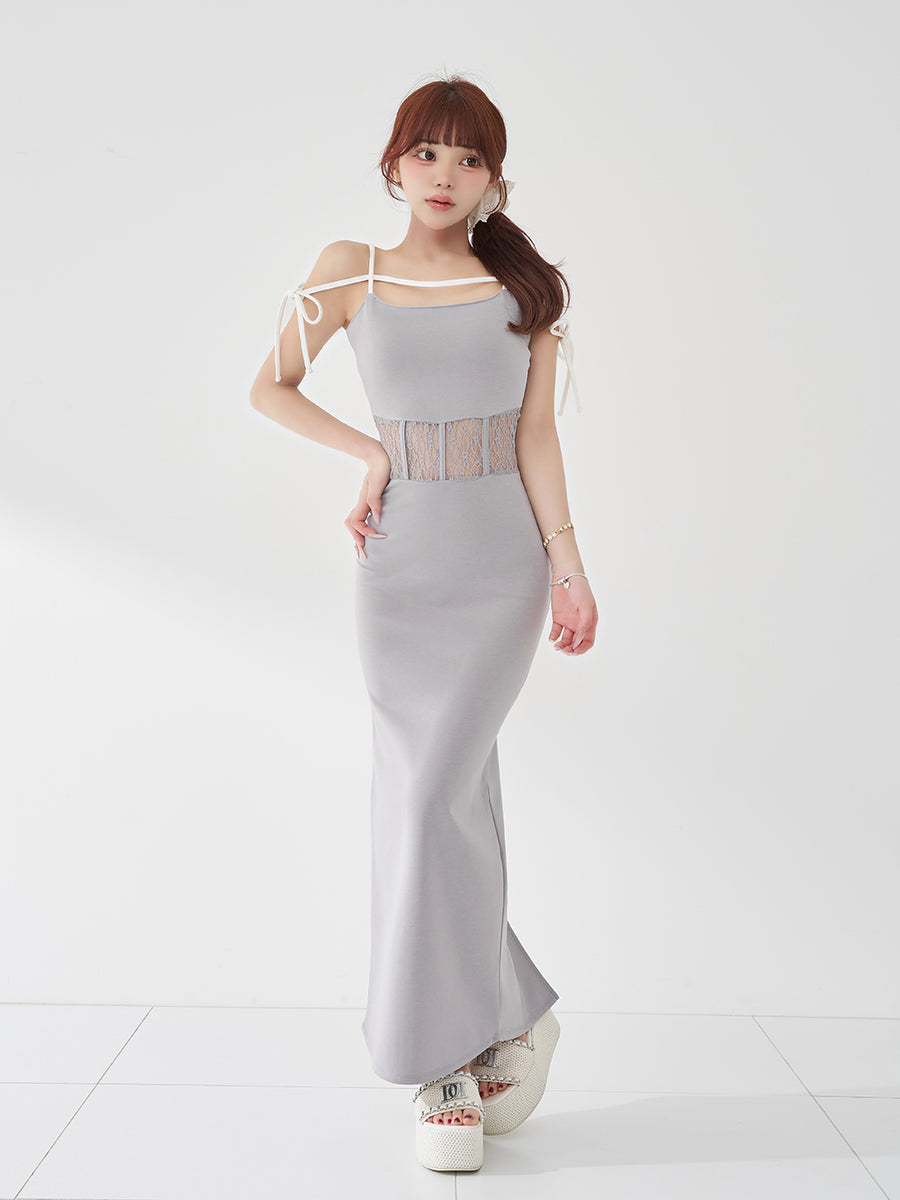 モデル：158cm（着用サイズ：FREE　着用カラー：GRY）