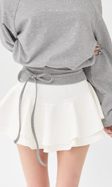 モデル：158cm（着用サイズ：FREE　着用カラー：GRY）