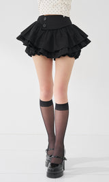 モデル：158cm（着用サイズ：FREE　着用カラー：BLK）