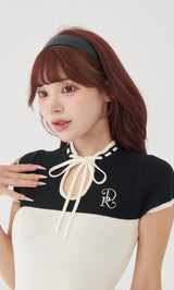 モデル：158cm（着用サイズ：FREE　着用カラー：BLK）
