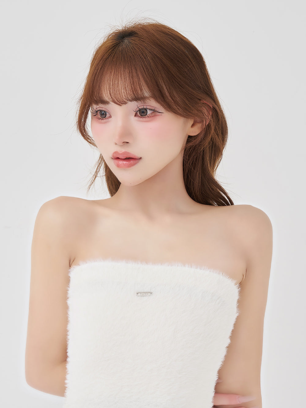 モデル：158cm（着用サイズ：FREE　着用カラー：WHT）
